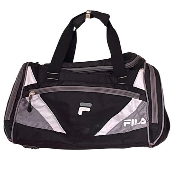 Fila Black and Gray Duffel Bag - Picture 1 of 5